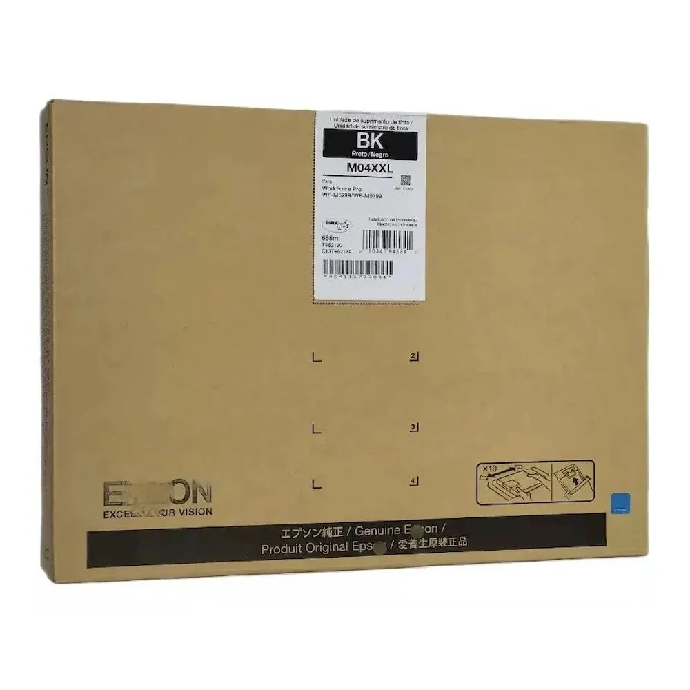 BOLSA DE Tinta EPSON T962120-AL T962120 962 XL Negro Alta capacidad WF-M5299 / M5799 40k pag. TINTA M04XXL M5299 M5799 - Vista 2