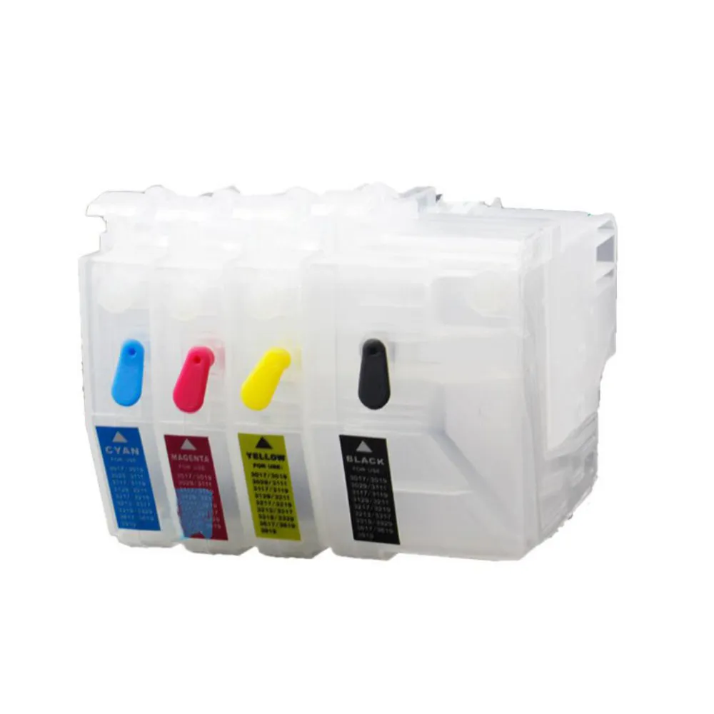 Cartucho BROTHER lc-3017 lc3017 lc-3019 lc3019 RECARGABLES para impresora mfc-j6730dw j6730dw j6730 mfc-j5330dw j5330dw j5330 xxl de alto rendimiento - Vista 1