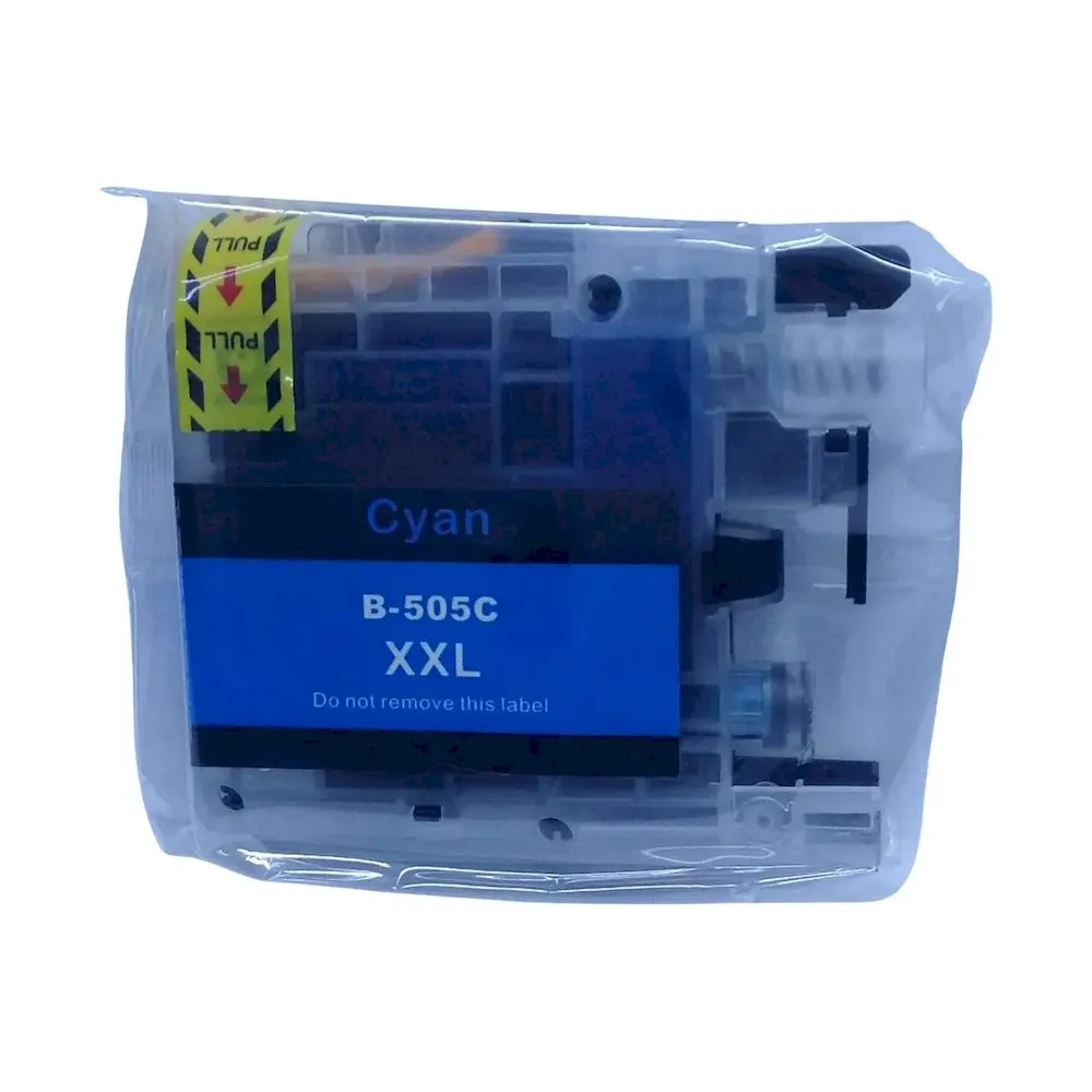 Cartucho COMPATIBLE brother cian LC505C LC505 para DCP-J100 DCP-J105 MFC-J200 alto rendimiento - Vista 4