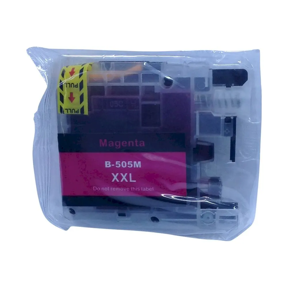 Cartucho COMPATIBLE brother magenta LC505 LC505 para DCP-J100 DCP-J105 MFC-J200 alto rendimiento - Vista 4