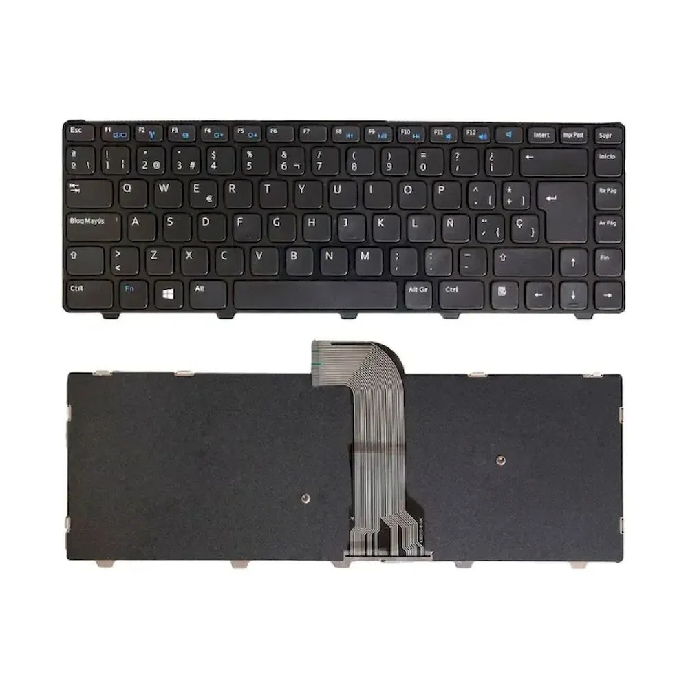 TECLADO COMPATIBLE para Laptop Dell Inspiron DE-N4010-3421 3437 - Vista 3