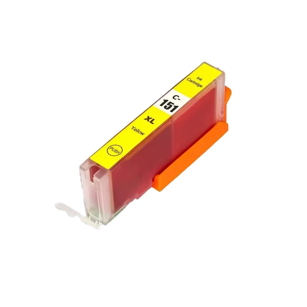 Cartucho compatible Canon CL-151Y 151 amarillo para PIXMA iP7210 iP8710 iX6810 MG5410 MG5510 MG5610 MG6310 MG6410 MG6610 MG7110 MG7510 MX721 - Vista 2