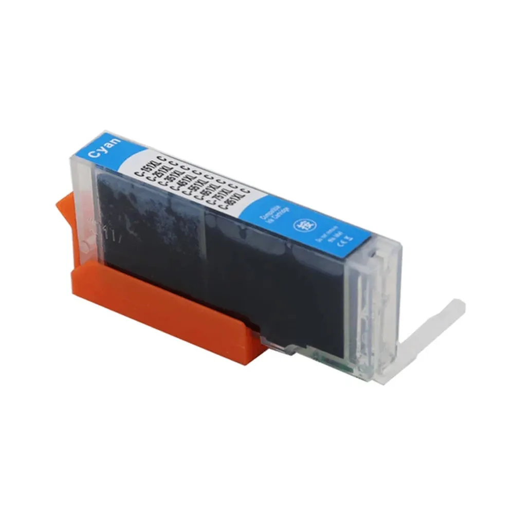 Cartucho compatible Canon CL-151 151 cian para PIXMA iP7210 iP8710 iX6810 MG5410 MG5510 MG5610 MG6310 MG6410 MG6610 MG7110 MG7510 MX721 - Vista 2