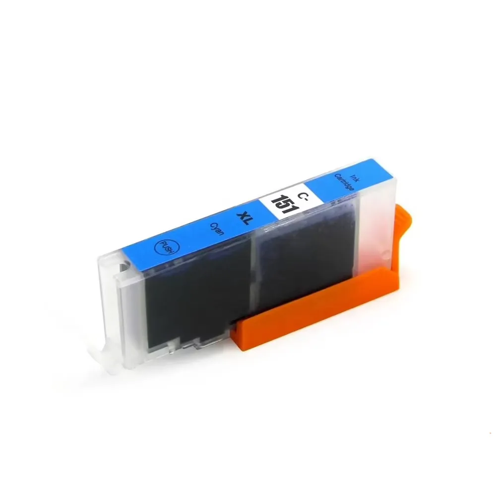 Cartucho compatible Canon CL-151 151 cian para PIXMA iP7210 iP8710 iX6810 MG5410 MG5510 MG5610 MG6310 MG6410 MG6610 MG7110 MG7510 MX721 - Vista 3
