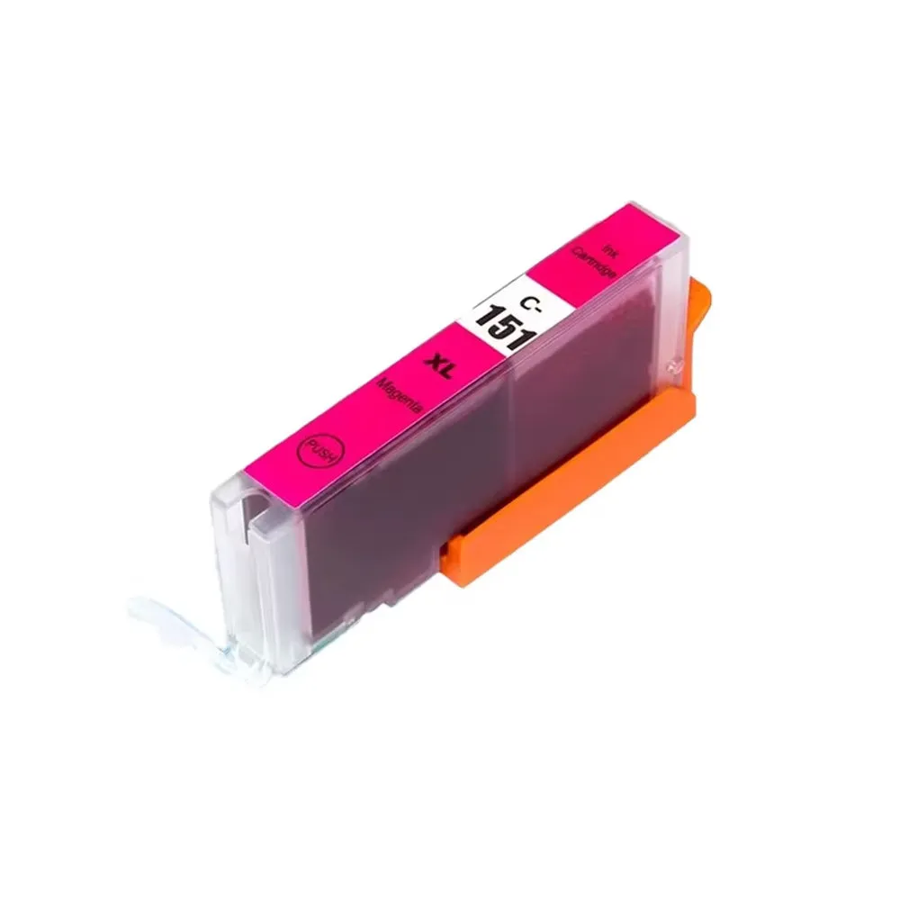 Cartucho compatible Canon CL-151 151 magenta para PIXMA iP7210 iP8710 iX6810 MG5410 MG5510 MG5610 MG6310 MG6410 MG6610 MG7110 MG7510 MX721 - Vista 3