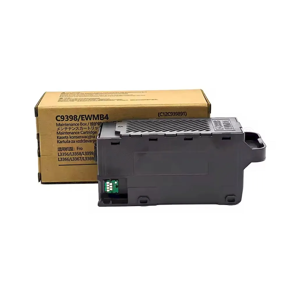 Caja de Mantenimiento C12C939891 C9398 impresora epson EcoTank L1318 L1358 L3318 L3351 ET-1910 ET-2910 ET-2911 ET-2920 ET-4900 - Vista 1