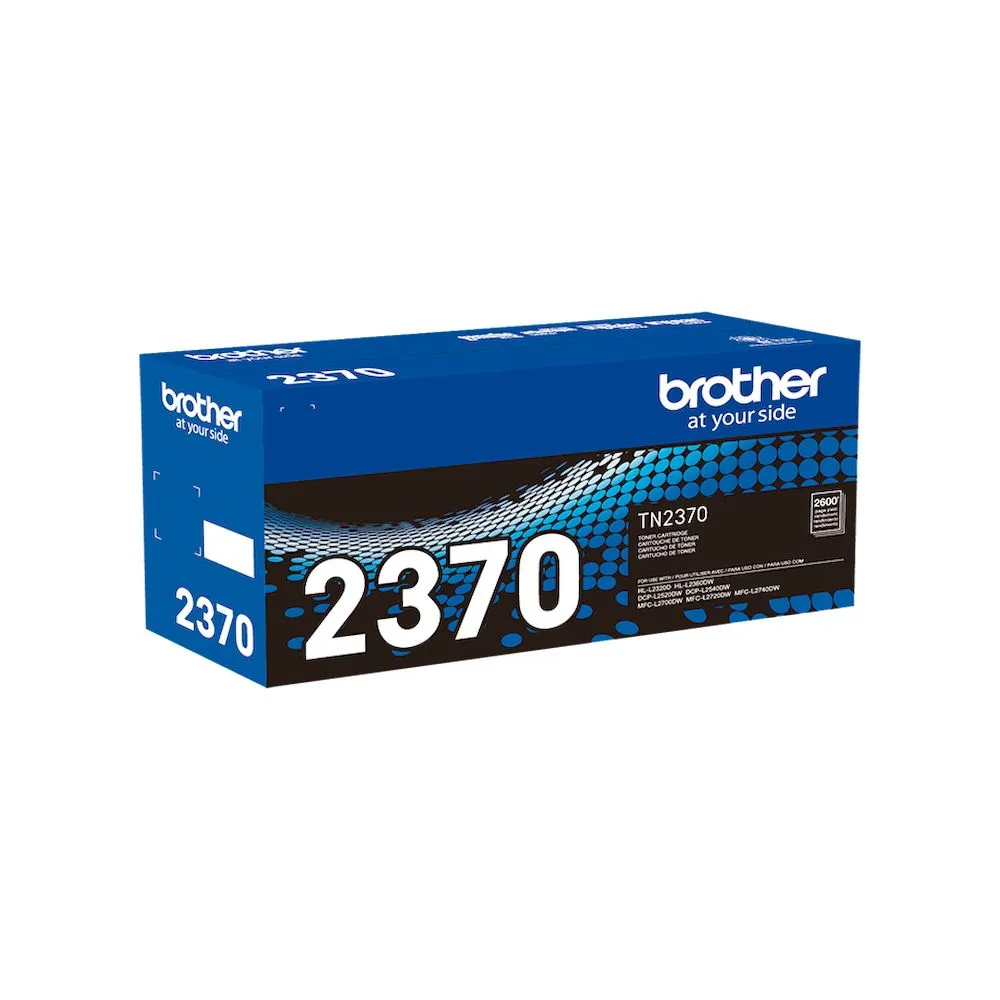 CARTUCHO TONER BROTHER TN-2370 NEGRO DCP L2520 L2540 HLL2320 - Vista 2