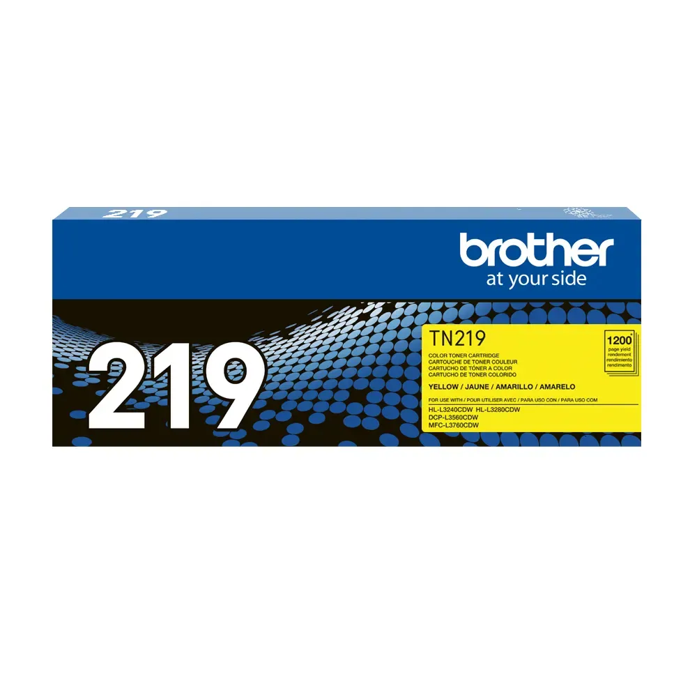 CARTUCHO DE TONER BROTHER TN-219Y TN219Y TN219 219 AMARILLO L3280CDW L3240CDW L3560CDW 1200 PG - Vista 3