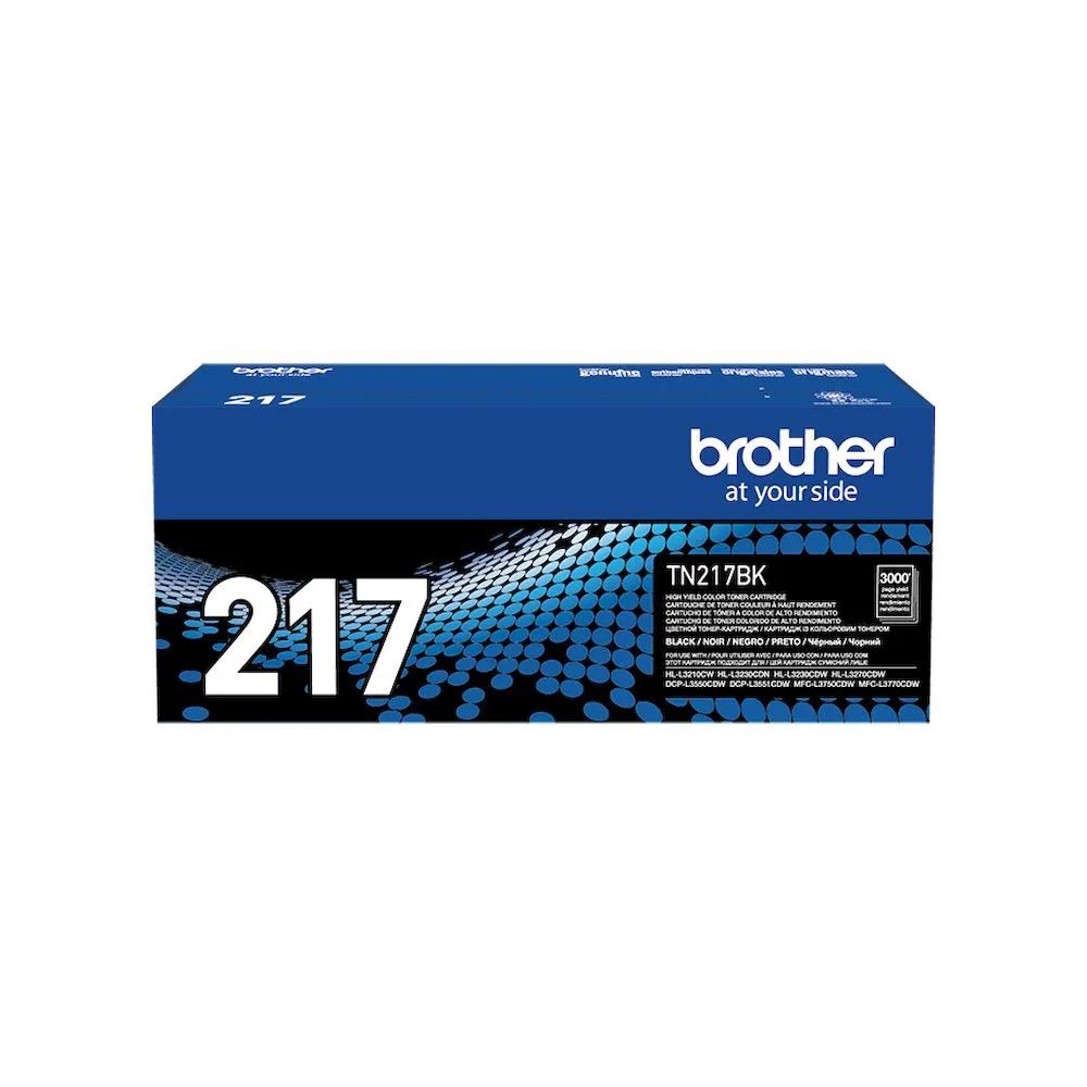 CARTUCHO TONER BROTHER NEGRO TN-217 3000 PAGS L3270 / L3551 / L3750 - Vista 1