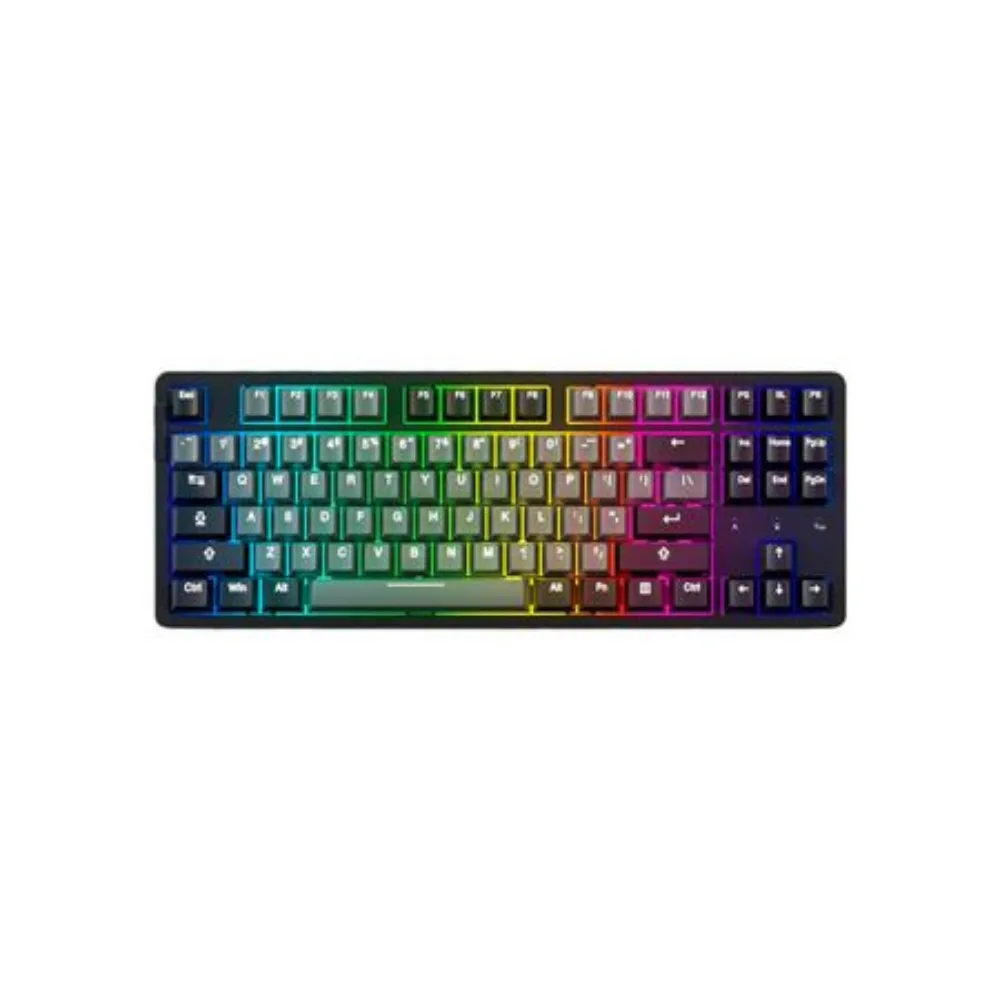 Teclado Gamer Arzopa K87 Inalámbrico Bt 2.4G Cableado Rgb 87 Keys - Vista 2