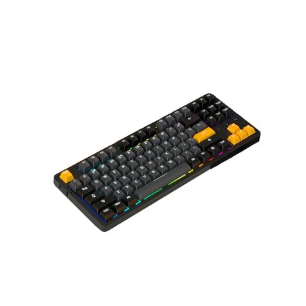 Teclado Gamer Arzopa K87 Inalámbrico Bt 2.4G Cableado Rgb 87 Keys - Vista 3