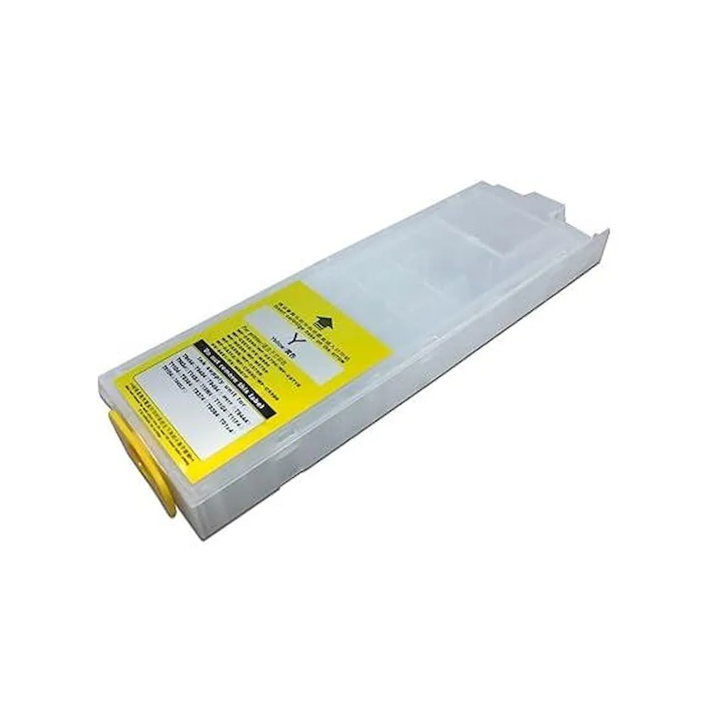 CARTUCHO RECARGABLE AMARILLO 320ML PARA EPSON WORKFORCE WF-C5810 WF-C5890 SIN CHIP SISTEMA CONTINUO - Vista 2