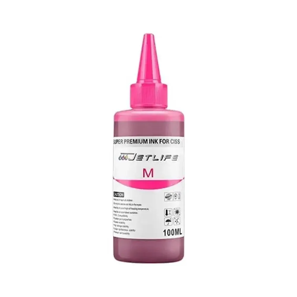 TINTA JETLIFE 100ML MAGENTA UV INK CISS - Vista 2