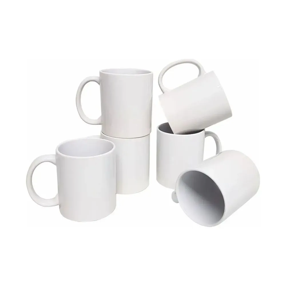 Taza blanca para sublimar Triple A 11 onzas - Vista 2