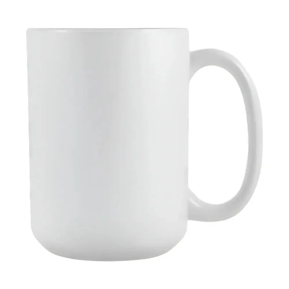 Taza blanca para sublimar Triple A 15 onzas - Vista 3