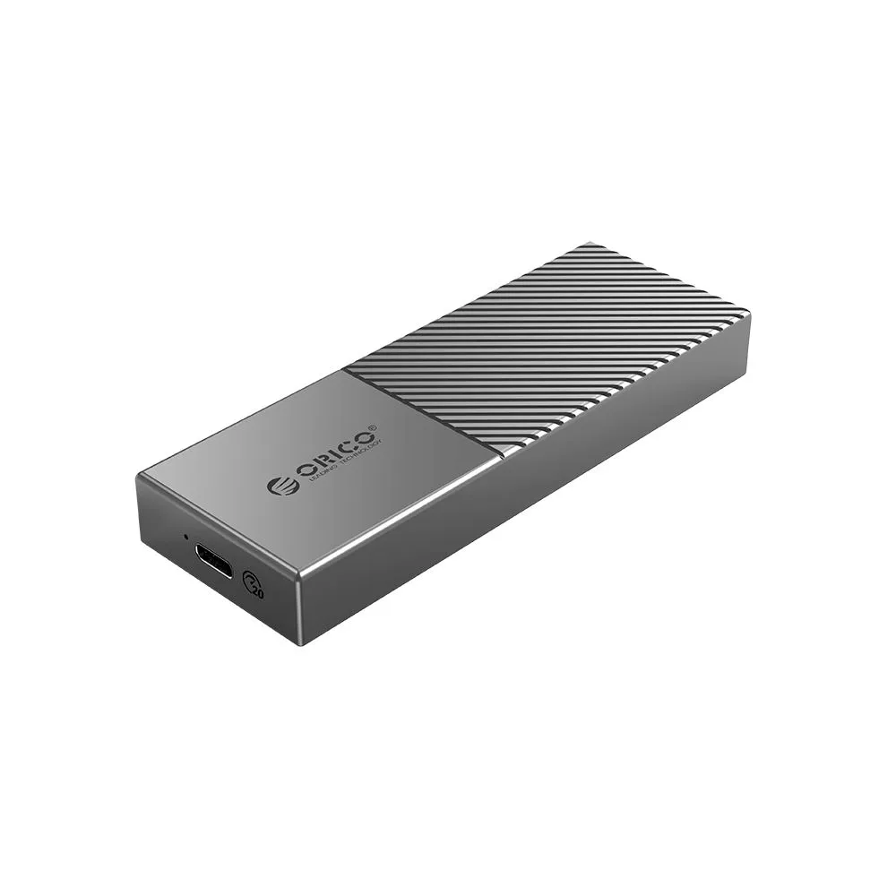ENCLOSURE ORICO M207C3-G4 M.2 NVMe 20Gbps USB-C 3.2 4TB COLOR GRIS - Vista 1