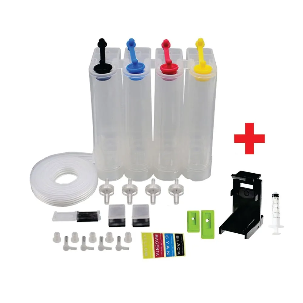 TANQUES CISS VACIO SIN CAJA + SNAP HP UNIVERSAL CANON INCLUYE ACCESORIOS - Vista 3