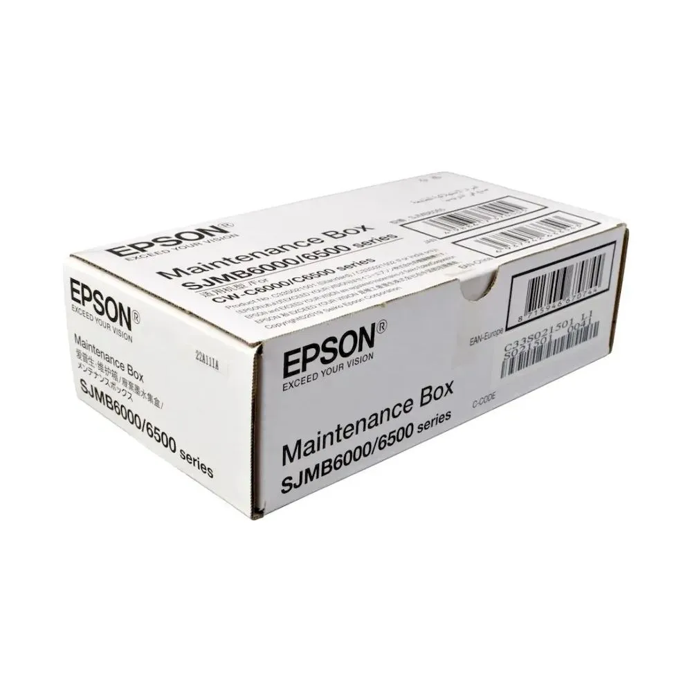 Caja Mantenimiento ORIGINAL EPSON SJMB6000 6500 impresora ColorWorks CW-C6000 y CW-C6500 - Vista 4