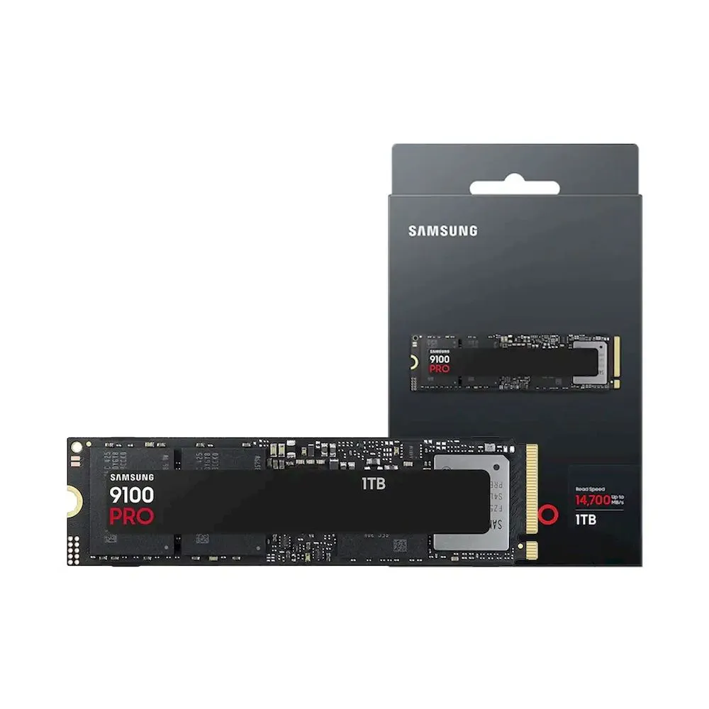 DISCO SOLIDO SAMSUNG 9100 PRO 1TB M.2 NVME LAPTOP PCIE 5 14700 MBS - Vista 1