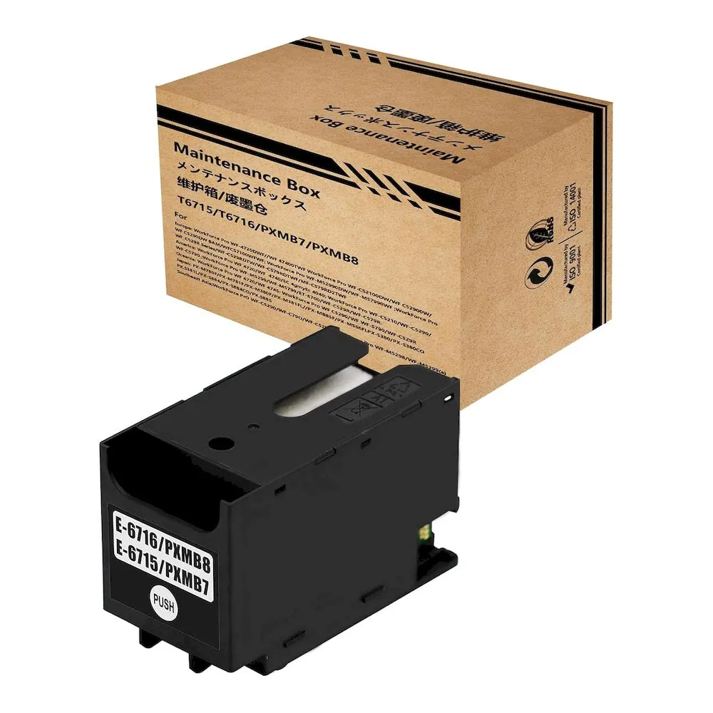 Caja Mantenimiento Epson T6716 COMPATIBLE WorkForce C5710 C5790 C5290 C5210 - Vista 1