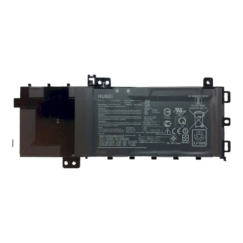 Bateria ASUS C21N1818-1 M929-03KF 7.7V 37Wh para Asus VivoBook 15 F512FA X512FA X512FB X512FL X512FJ X512DA X512UD X512FA-BQ064T X512FL-EJ205 - Vista 1