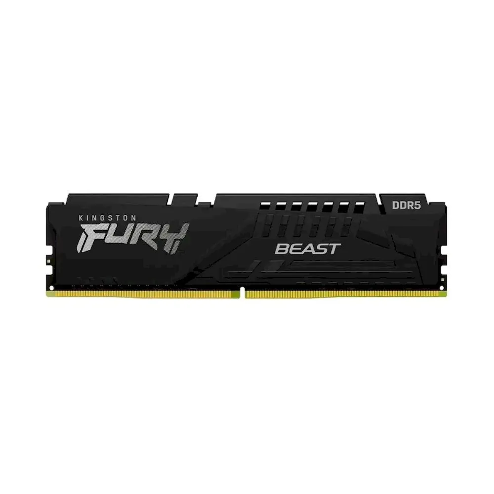 Memoria RAM PC KINGSTON FURY BEAST 16GB DDR5 5200MHZ CL40 RGB DISIPADOR - Vista 2