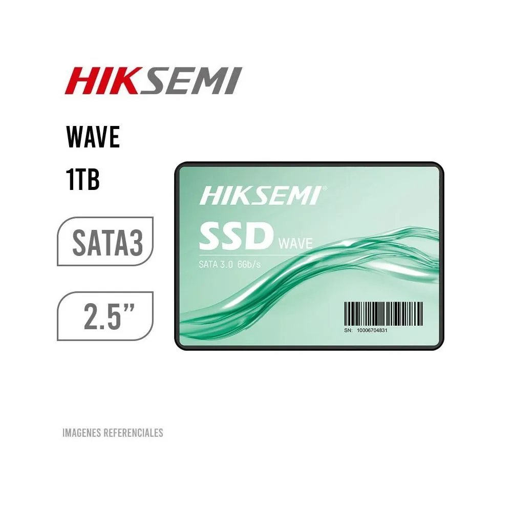 Disco SSD HIKSEMI WAVE 1TB SATA 2.5" 3D NAND - Vista 1