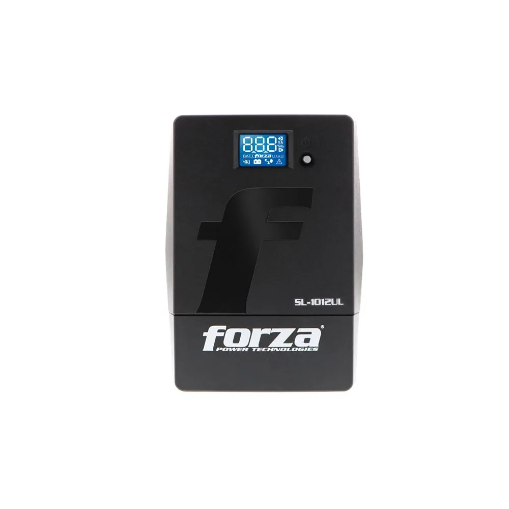 UPS FORZA SL-1012UL INTELIGENTE 1000VA/600W 8 TOMAS LCD TACTIL - Vista 1