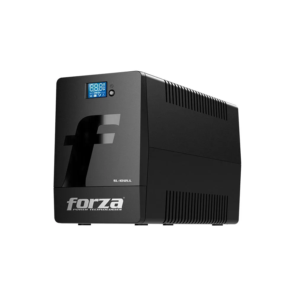 UPS FORZA SL-1012UL INTELIGENTE 1000VA/600W 8 TOMAS LCD TACTIL - Vista 2