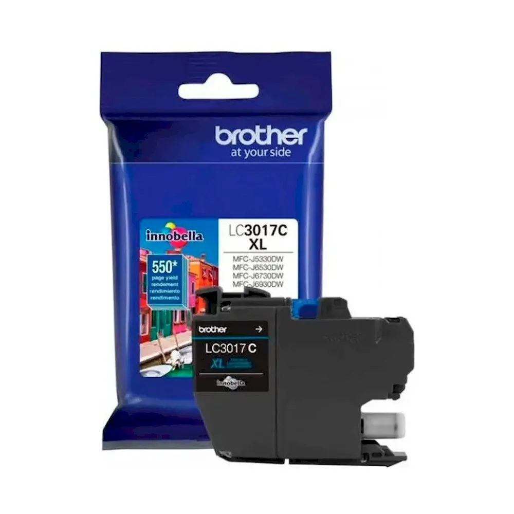 Tinta BROTHER LC-3017C 3017C 3017 CIAN para J5330DW J6530DW J6930DW - Vista 1