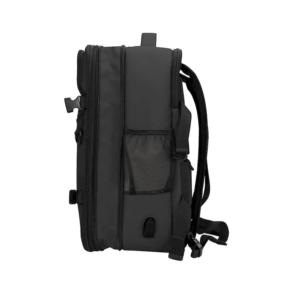 Mochila Teros TE-9037BK para laptops 15.6" NEGRO POLIESTER Ideal para viajes - Vista 4