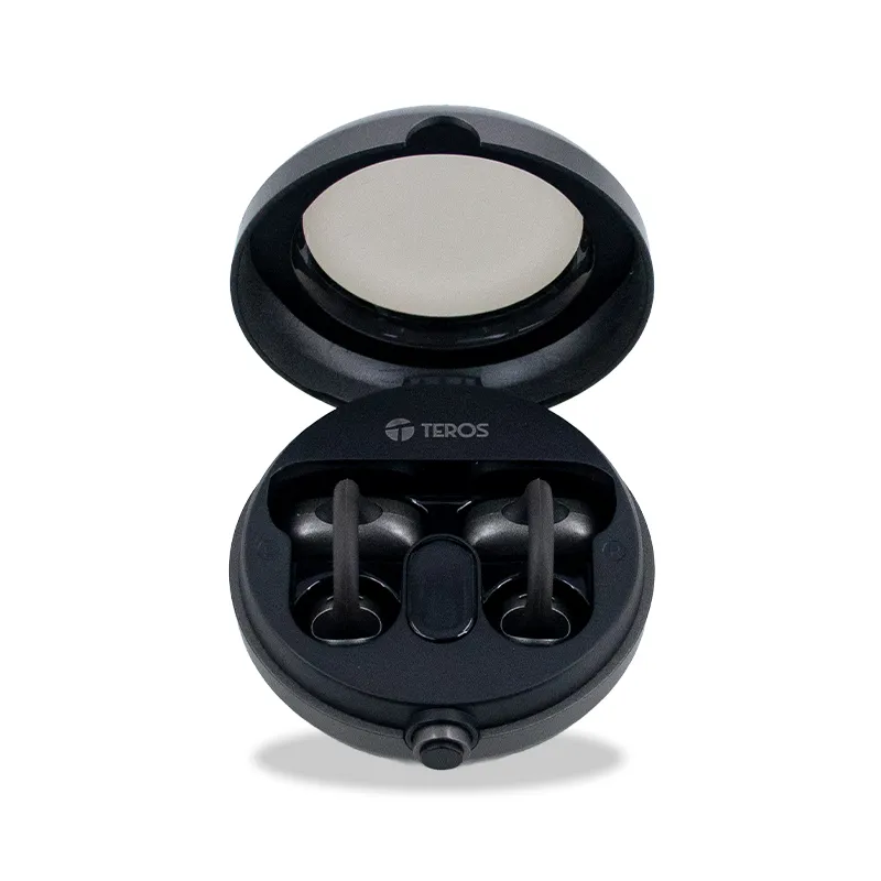 Audífonos Inalámbricos TEROS TE-80712N, Bluetooth, Carga Tipo C, Negro Titanium - Vista 2