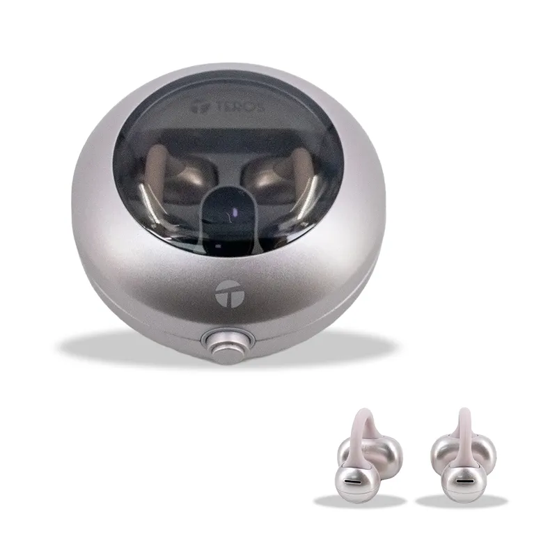 Audífonos inalámbricos TEROS ROSA TITANIO TE-80712RS, BT 5.4, USB - Vista 1