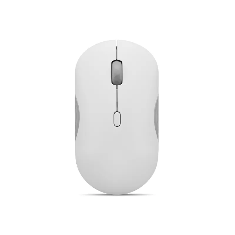 Mouse Lenovo 350 silencioso inalambrico (Dual Bluetooth 5.3) Color gris nube, sin batería - Vista 1