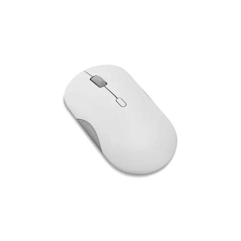 Mouse Lenovo 350 silencioso inalambrico (Dual Bluetooth 5.3) Color gris nube, sin batería - Vista 2