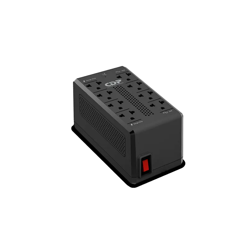 Estabilizador automatico de voltaje con supresion de picos CDP RUAVR1408i, 1400VA / 700W - Vista 1